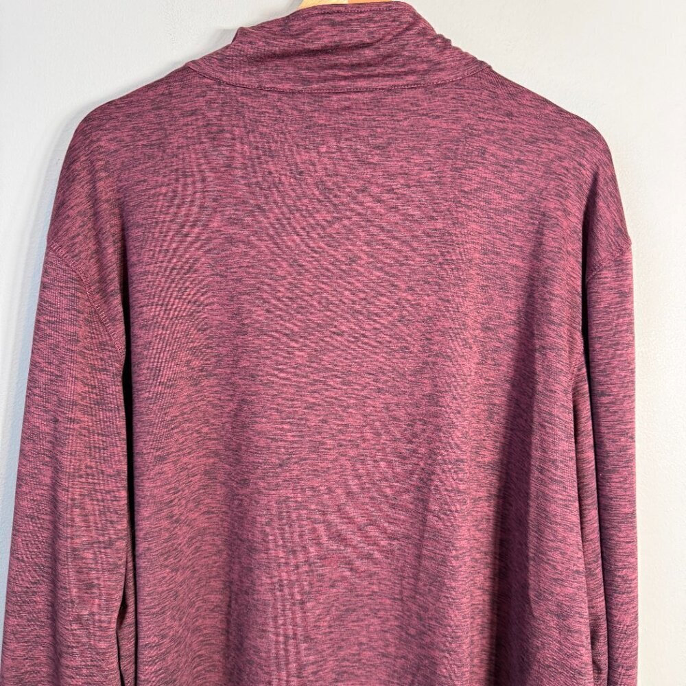 ZeroXposur 1/4 Zip Pullover Jacket Men's XXL Maroon Quick Dry Performance Wear - Picture 8 of 12